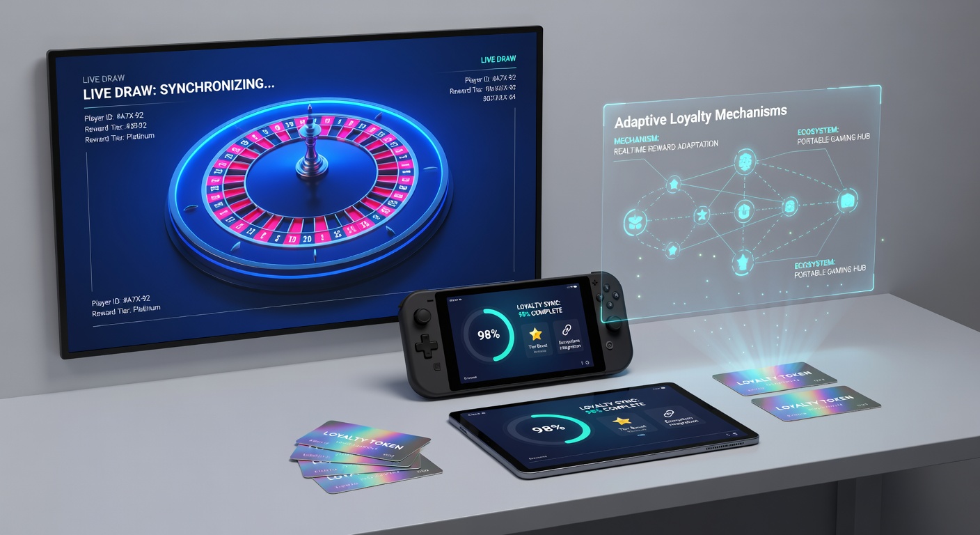 Detailed view of loyalty dashboard updating in real time alongside live bingo draw results on smartphone screen